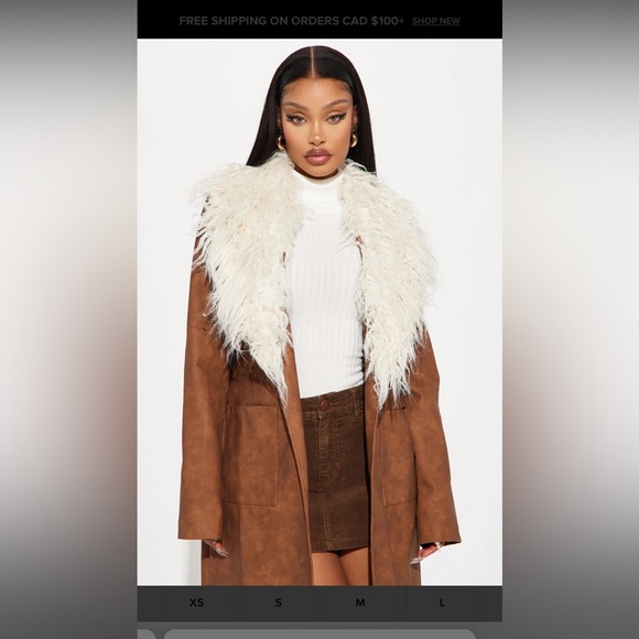 - Coat brown - Picture 2 of 5